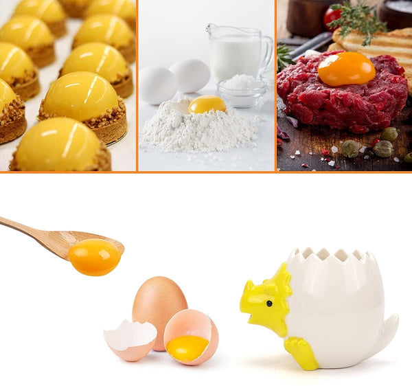 Cute Triceratops Dinosaur Egg Separator Egg Yolk White Separator