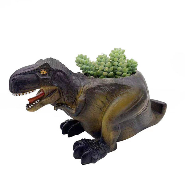 Large Capacity T-Rex Dinosaur Desk Pen Holder