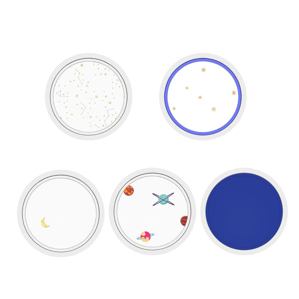 Set of 5 Funny Coaster(Star)